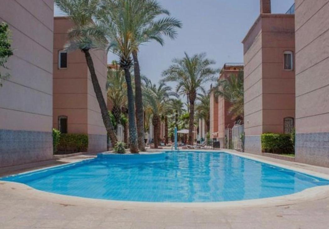 Appartement Dans Residence Avec Piscines Marrakesh Extérieur photo